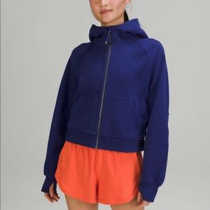 Lululemon Scuba Oversized Full-Zip * Larkspur SIZE XS/S